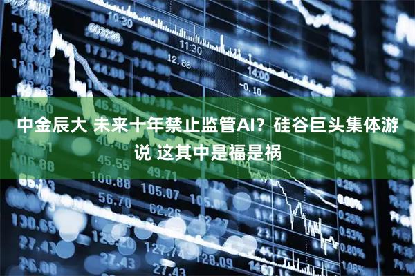 中金辰大 未来十年禁止监管AI？硅谷巨头集体游说 这其中是福是祸